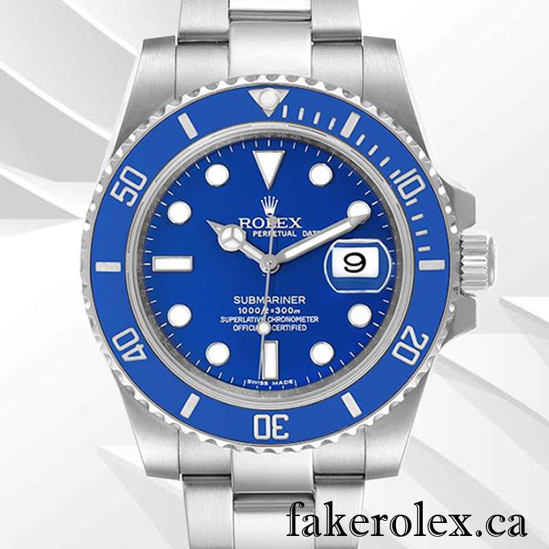 Rolex Submariner 116619LB-97209 40mm Men's Silver-tone Blue Dial - Buy ...