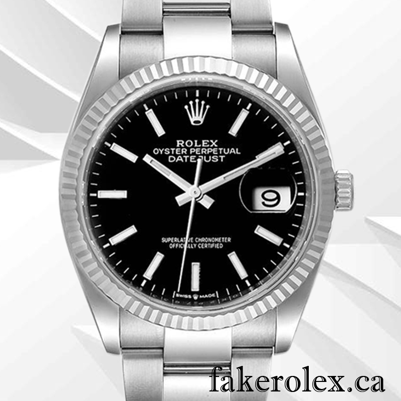 ZF Rolex Datejust 126234BKSO Men's 36mm Automatic Black Dial - Buy High ...